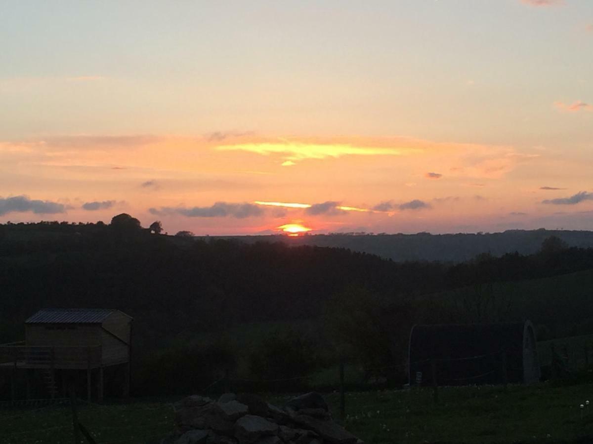 Norwell View Farm Glamping With Hot Tubs Hotel Bath Exterior foto